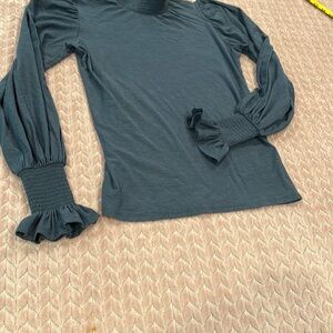 Nation Los Angeles Navy Blue Top